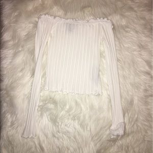 Forever 21 White Crop Top